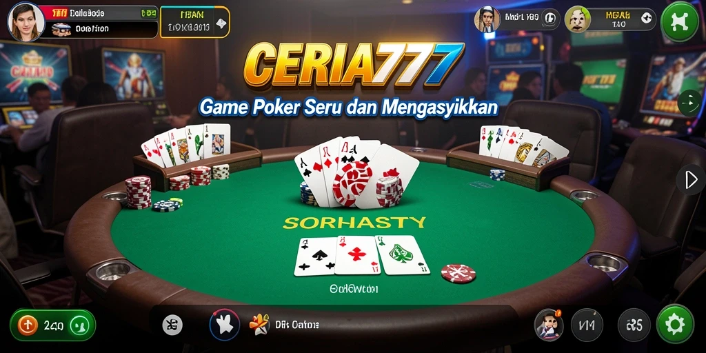 Tampilan gameplay seru di CERIA777 dengan grafik menarik.
