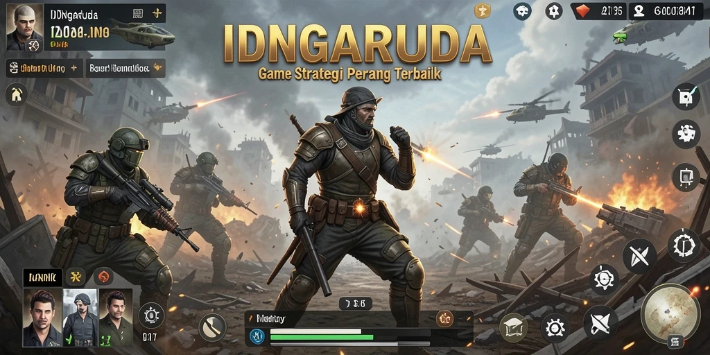 Gameplay menawan dari game SLG IDNGARUDA yang menarik.