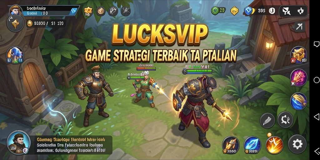 Tampilan gameplay menarik di LUCKSVIP dengan berbagai strategi yang bisa diterapkan.