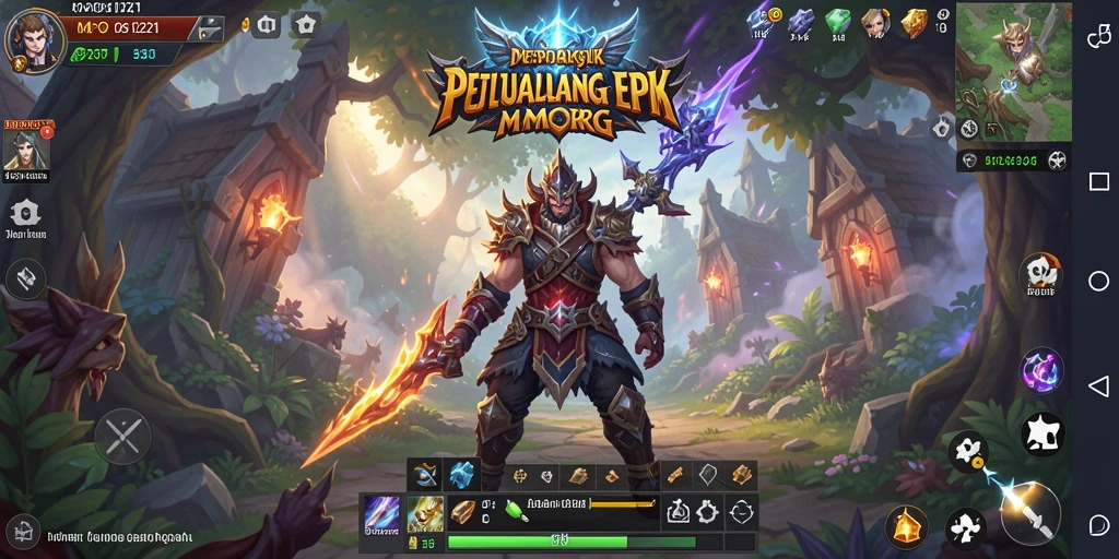 Tampilan gameplay MPO1221 yang menakjubkan dengan aksi seru dan karakter unik.