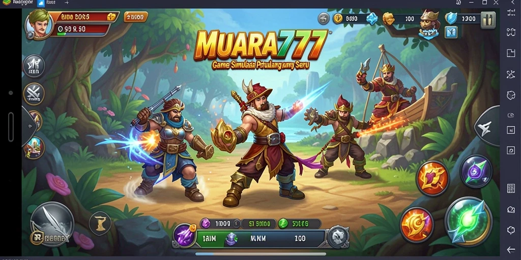 Tampilan gameplay MUARA777 yang menarik dan interaktif.