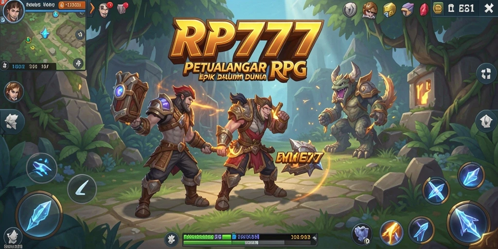Tampilan gameplay RP777 yang menawan dengan aksi seru.